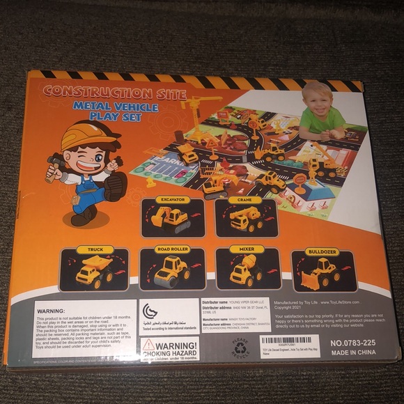 Construction Site Metal Vehicle Set 18+Months - Picture 2 of 2